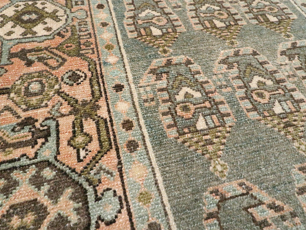 Vintage Persian Malayer Throw Rug, No.28638 - Gss