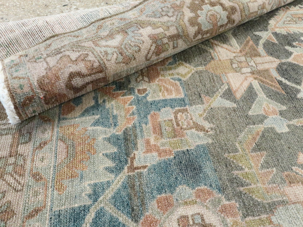 Vintage Persian Malayer Accent Rug, No.28642 - Gss