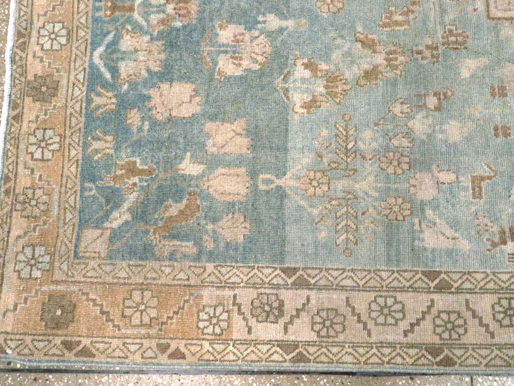Vintage Persian Malayer Accent Rug, No.28644 - Gss