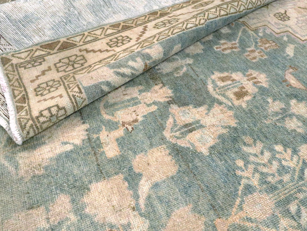 Vintage Persian Malayer Accent Rug, No.28644 - Gss