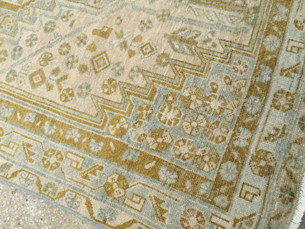 Vintage Persian Malayer Accent Rug, No.28645 - Gss