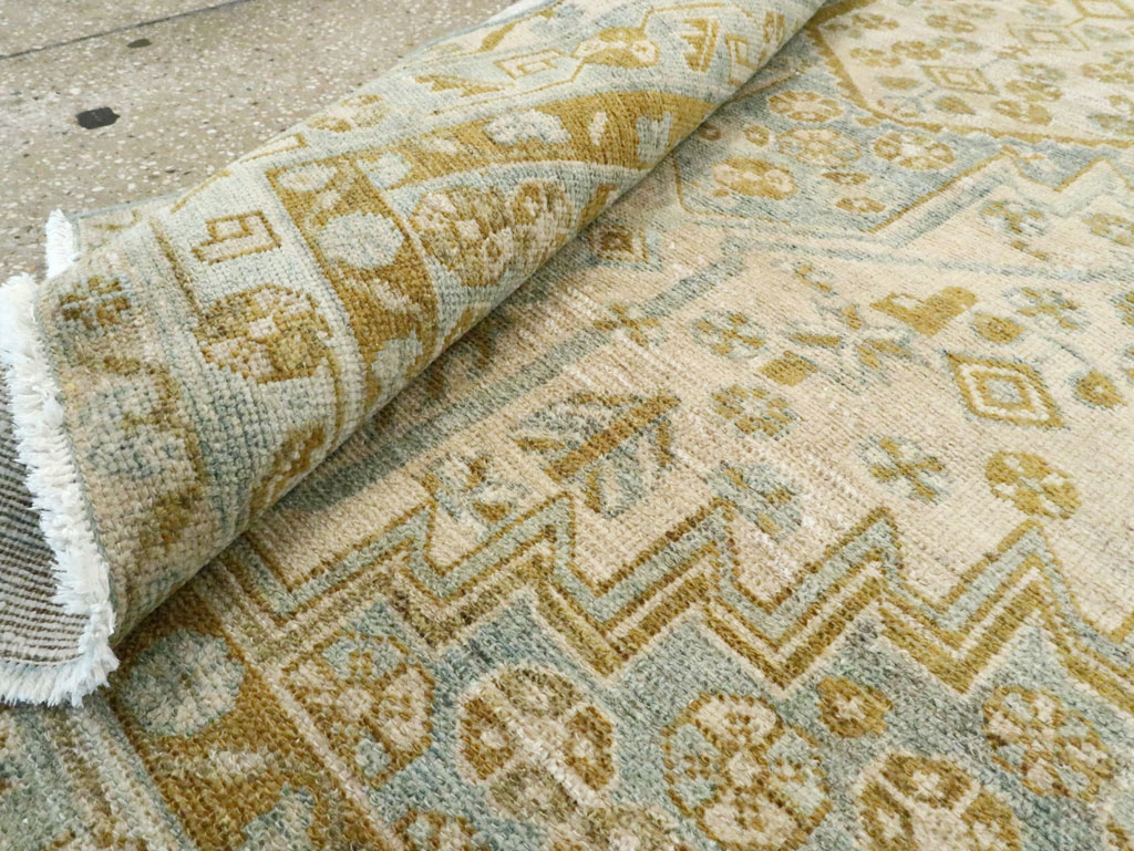 Vintage Persian Malayer Accent Rug, No.28645 - Gss