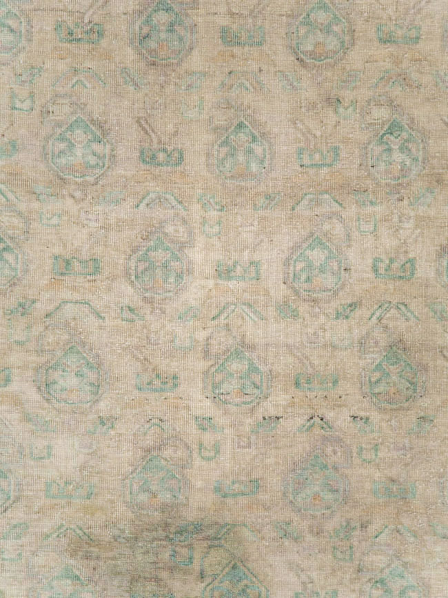 Vintage Persian Afshar Accent Rug, No.28647 - Gss