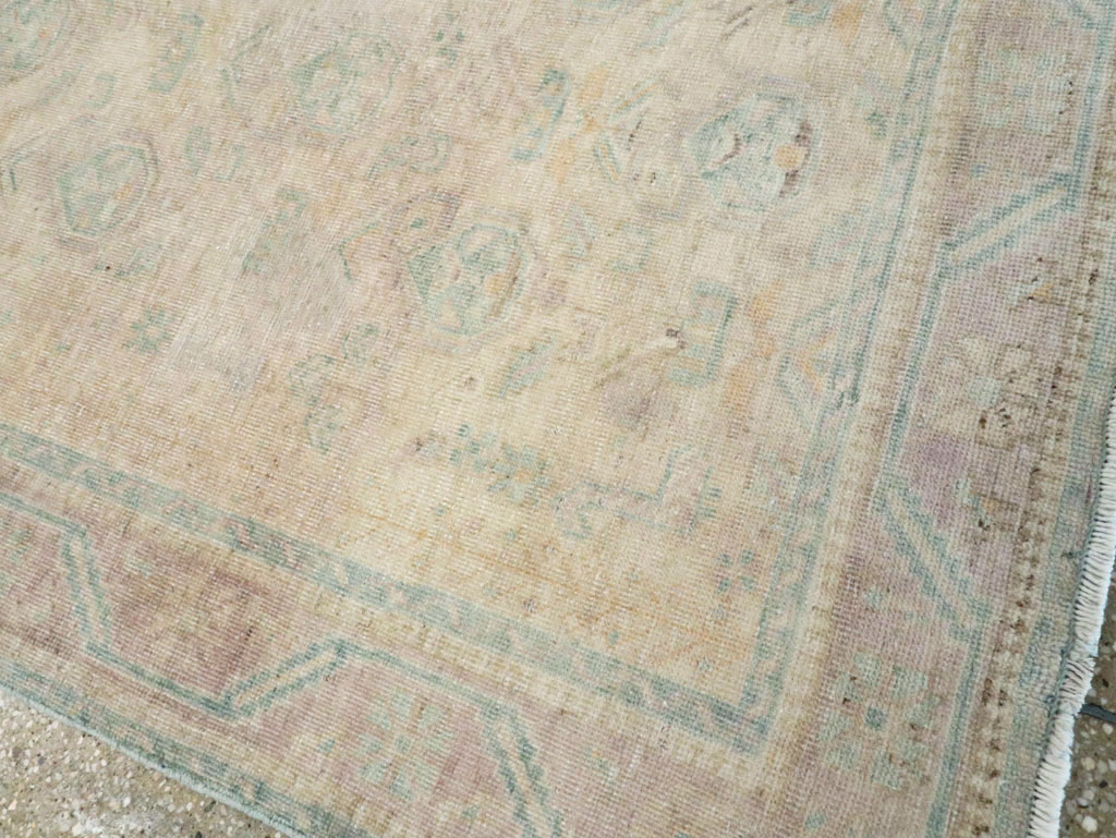 Vintage Persian Afshar Accent Rug, No.28647 - Gss