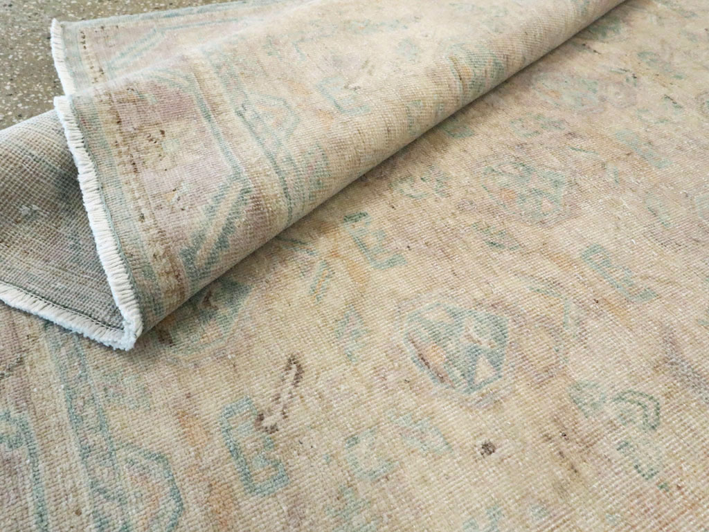 Vintage Persian Afshar Accent Rug, No.28647 - Gss