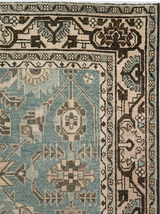 Vintage Persian Malayer Accent Rug, No.28650 - Gss