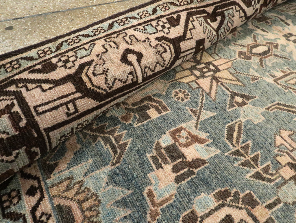 Vintage Persian Malayer Accent Rug, No.28650 - Gss