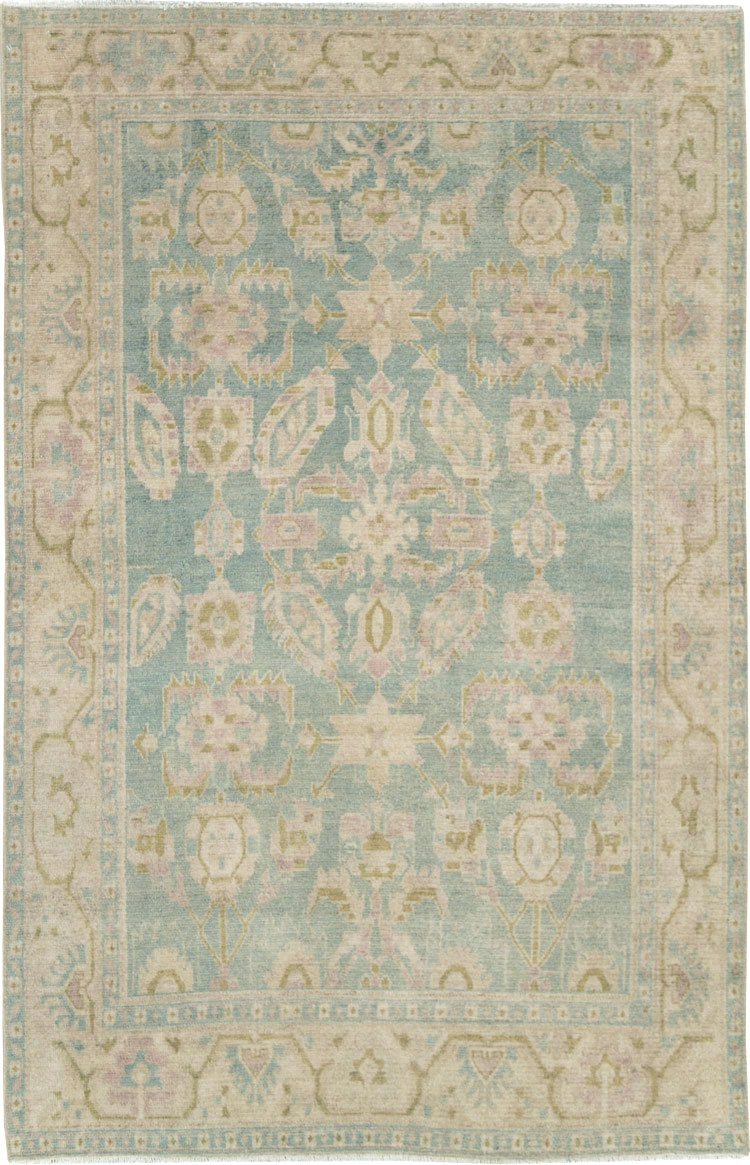 Vintage Persian Malayer Accent Rug, No.28651 - Gss