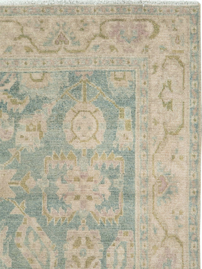 Vintage Persian Malayer Accent Rug, No.28651 - Gss