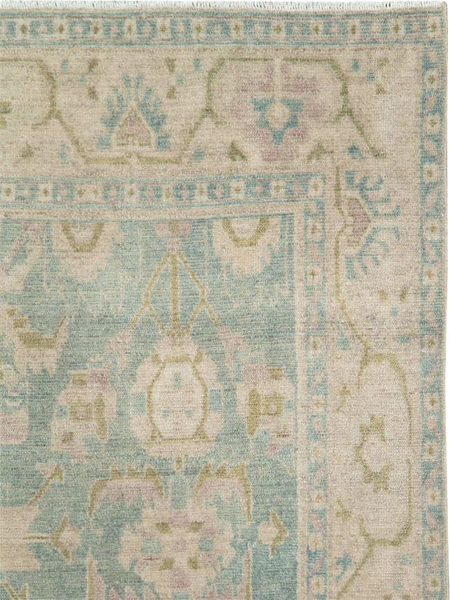 Vintage Persian Malayer Accent Rug, No.28651 - Gss