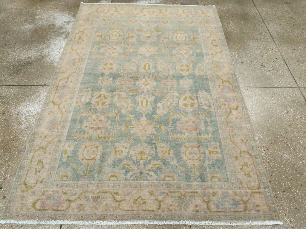 Vintage Persian Malayer Accent Rug, No.28651 - Gss