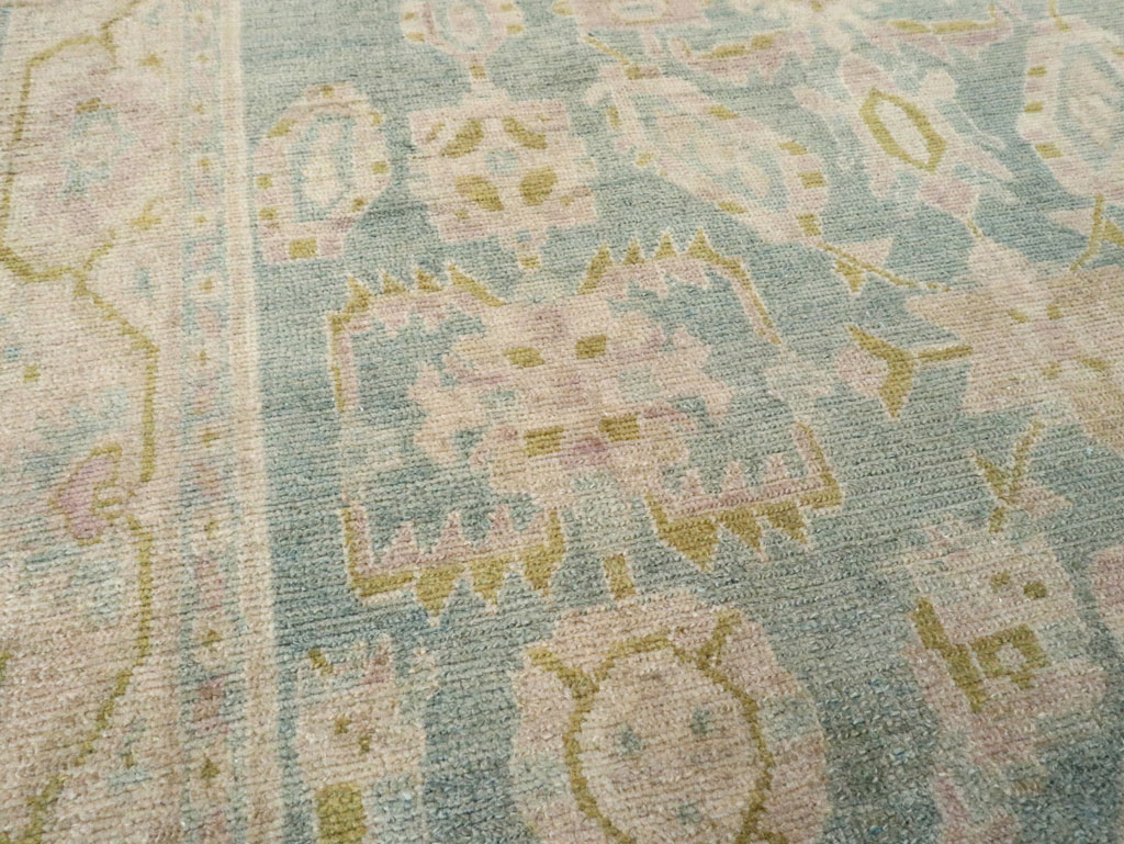 Vintage Persian Malayer Accent Rug, No.28651 - Gss