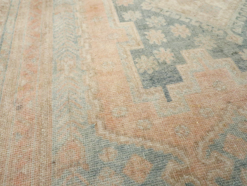 Vintage Persian Afshar Throw Rug, No.28654 - Gss