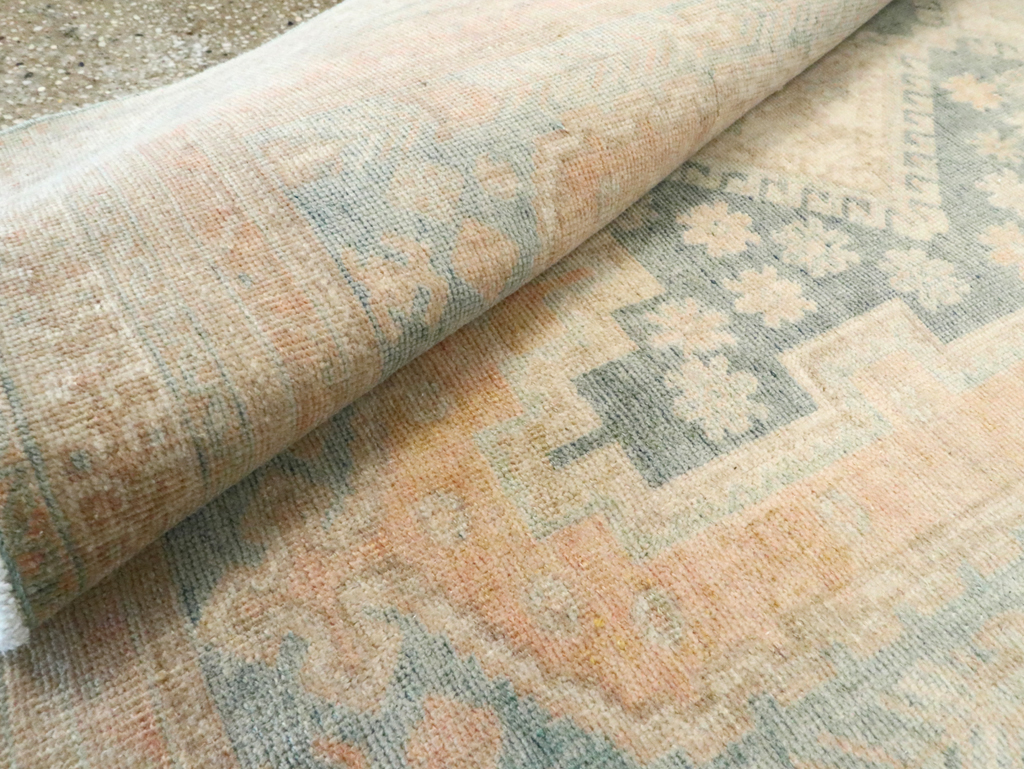 Vintage Persian Afshar Throw Rug, No.28654 - Gss