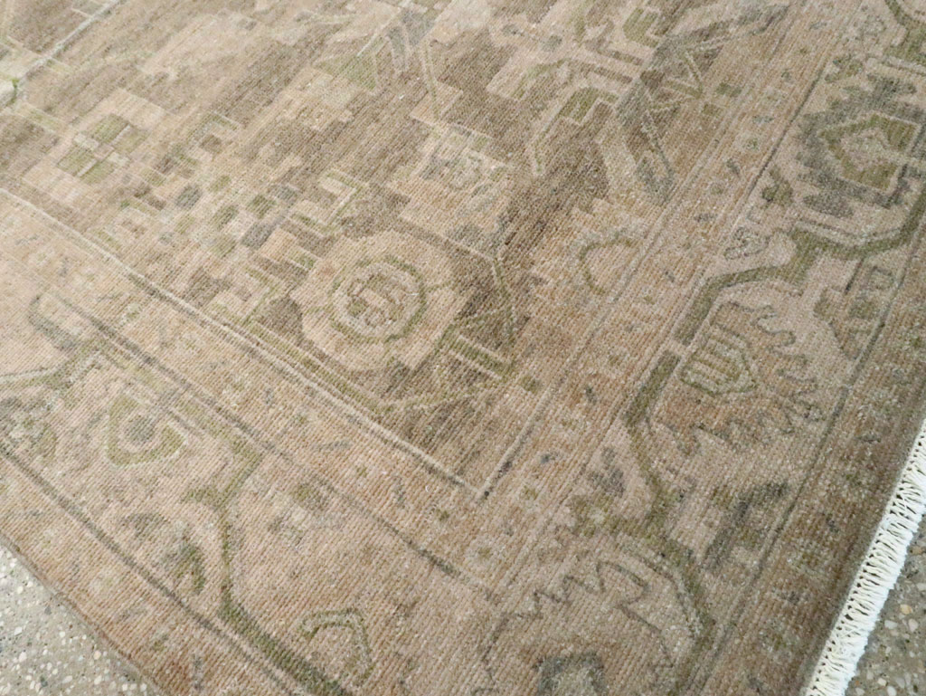 Vintage Persian Malayer Accent Rug, No.28657 - Gss