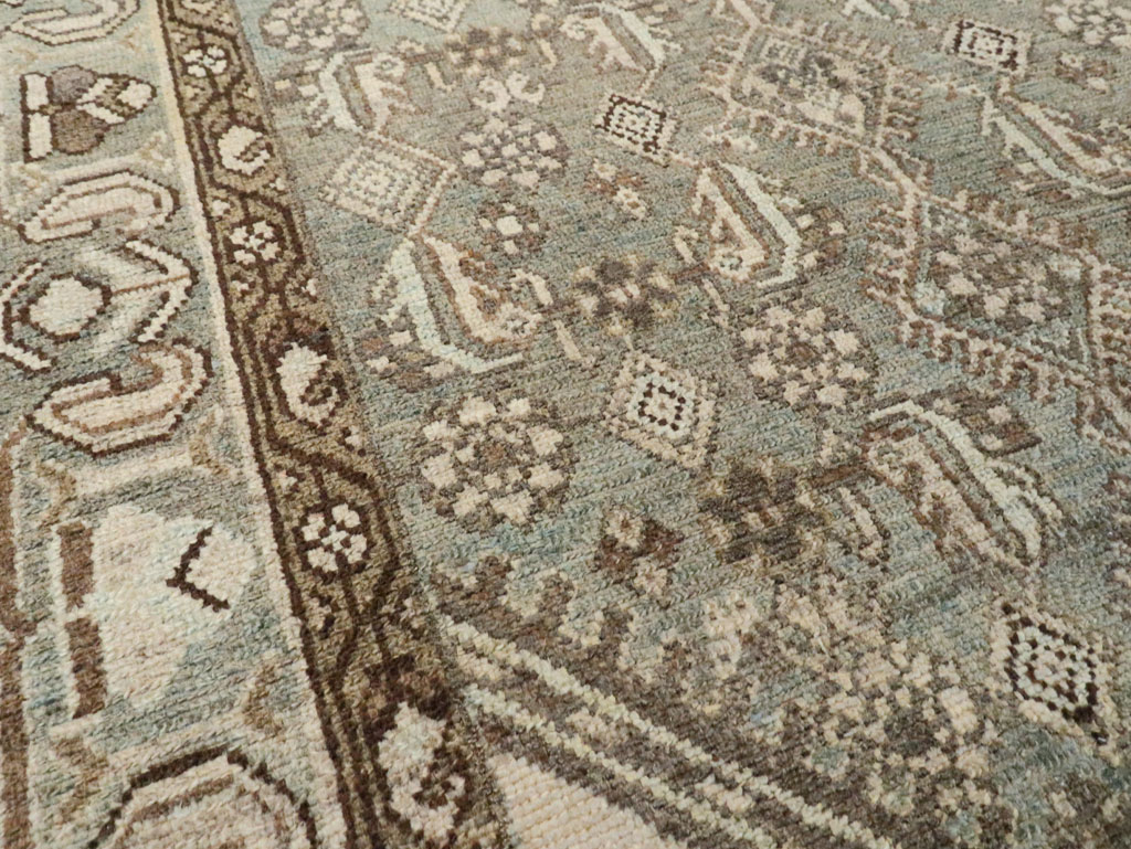 Vintage Persian Malayer Throw Rug, No.28661 - Gss