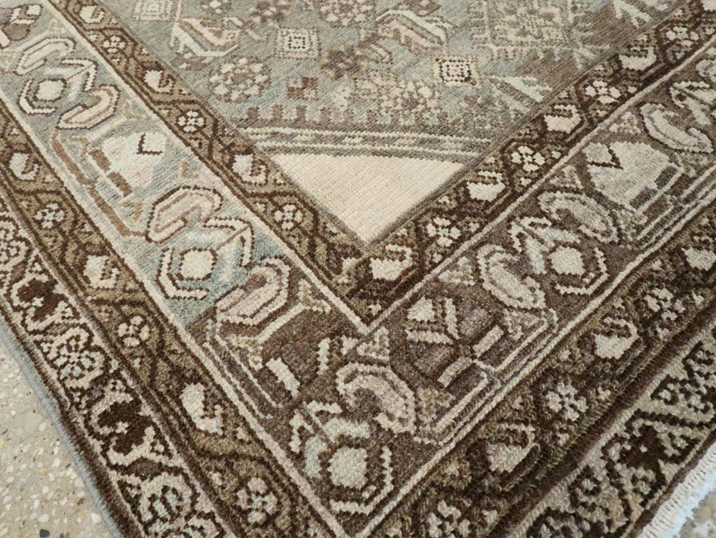 Vintage Persian Malayer Throw Rug, No.28661 - Gss