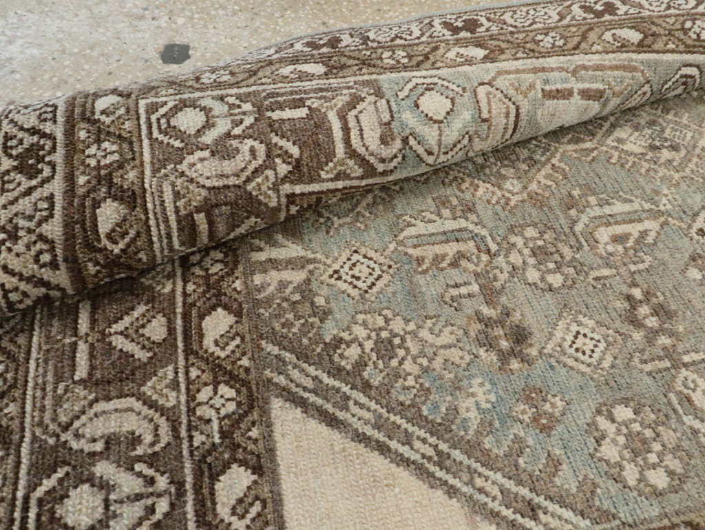 Vintage Persian Malayer Throw Rug, No.28661 - Gss