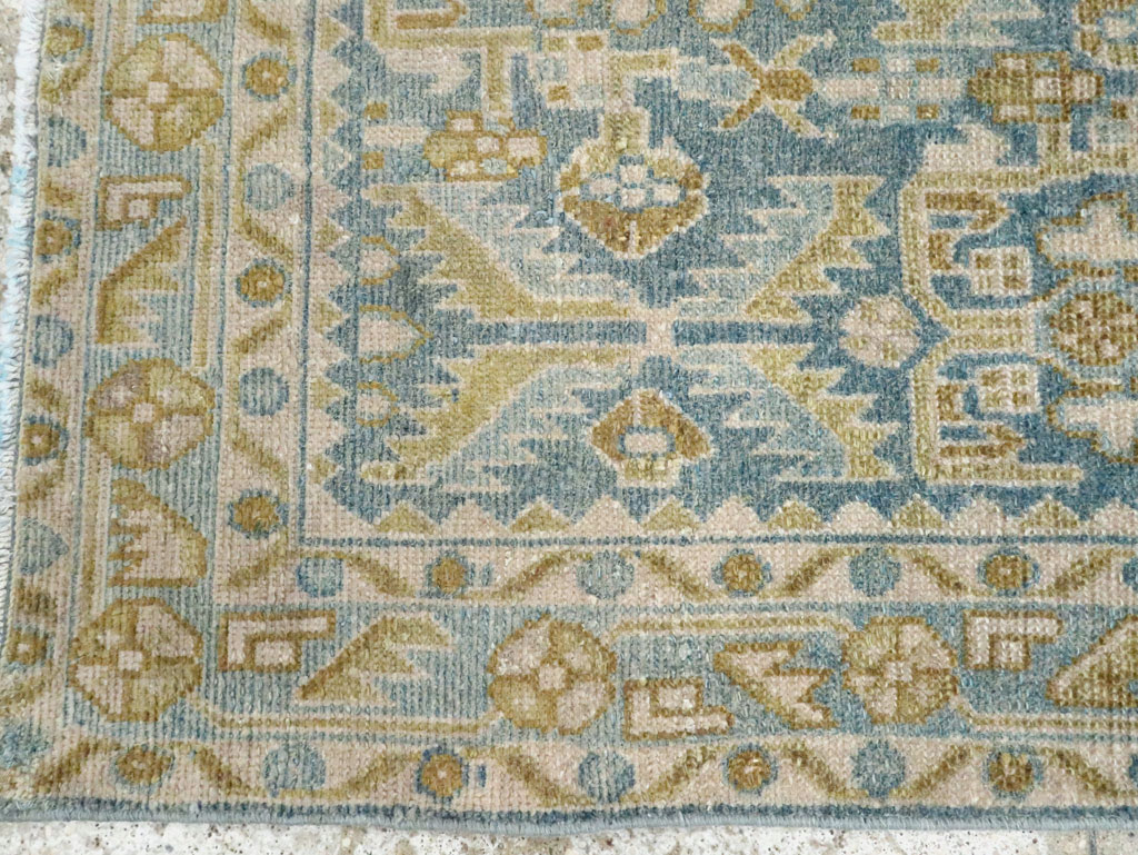 Vintage Persian Malayer Throw Rug, No.28662 - Gss