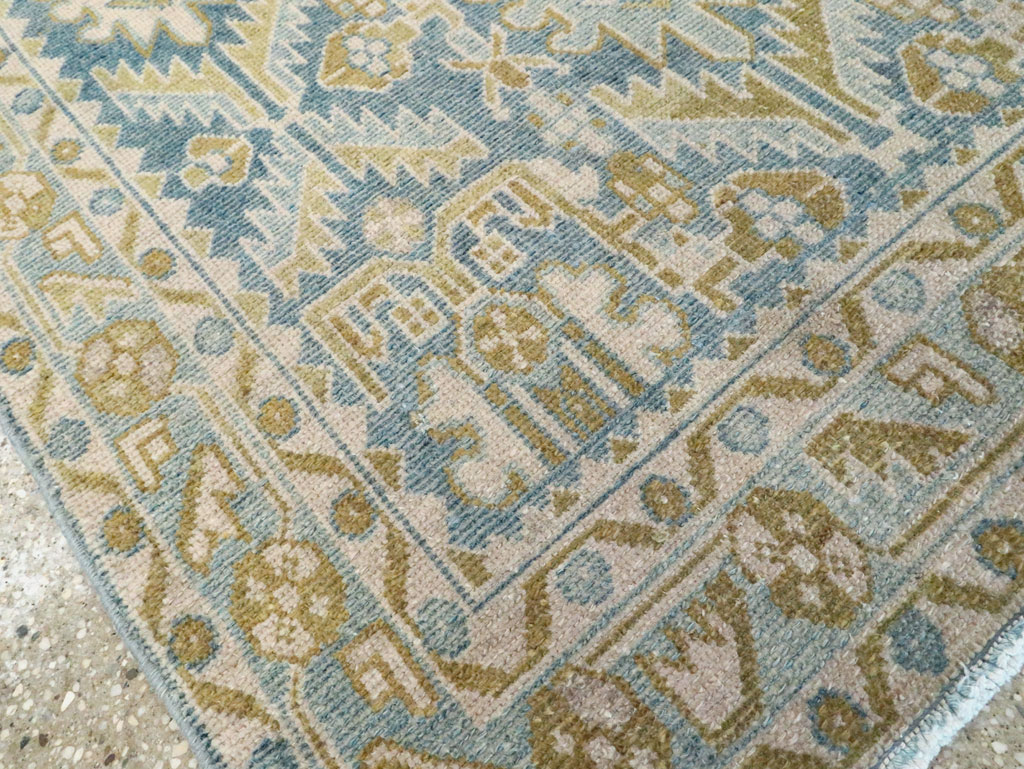 Vintage Persian Malayer Throw Rug, No.28662 - Gss