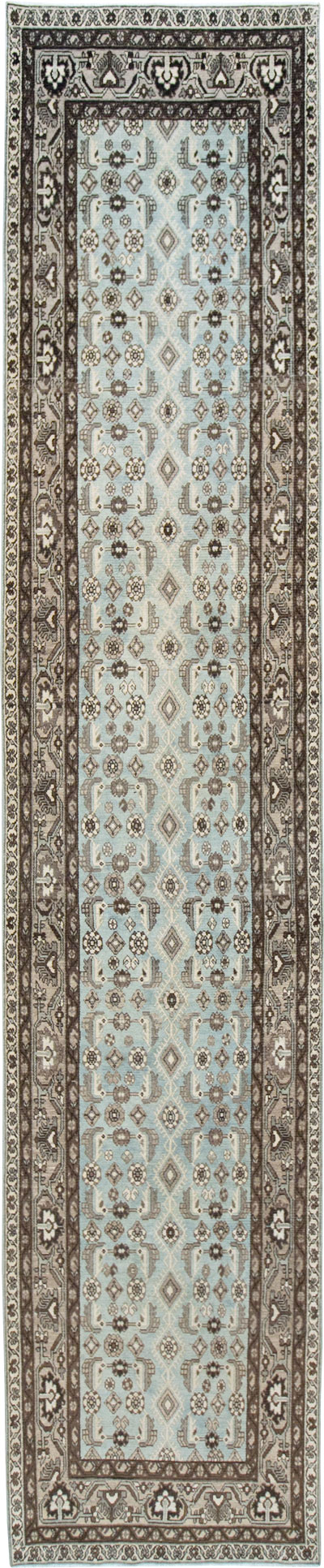 Vintage Persian Malayer Long Runner (Pair: 1 of 2), No.28669 - Gss