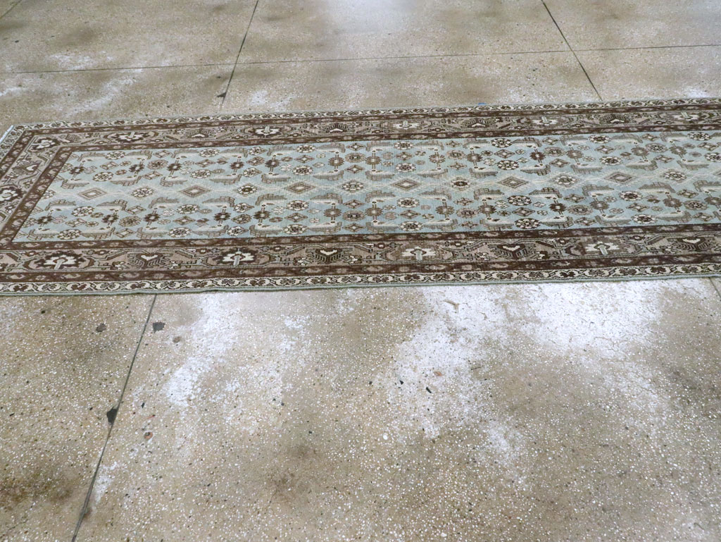 Vintage Persian Malayer Long Runner (Pair: 1 of 2), No.28669 - Gss