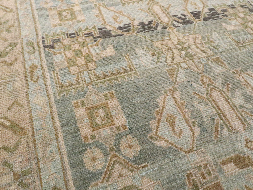 Vintage Persian Malayer Long Runner, No.28670 - Gss