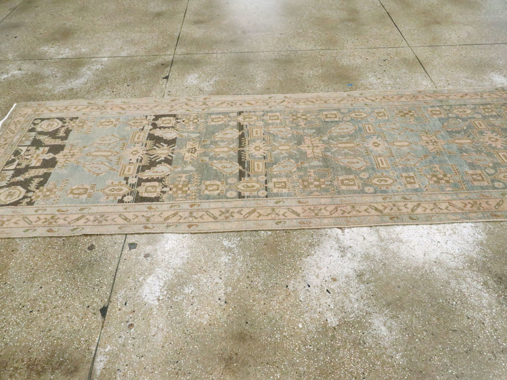 Vintage Persian Malayer Long Runner, No.28670 - Gss