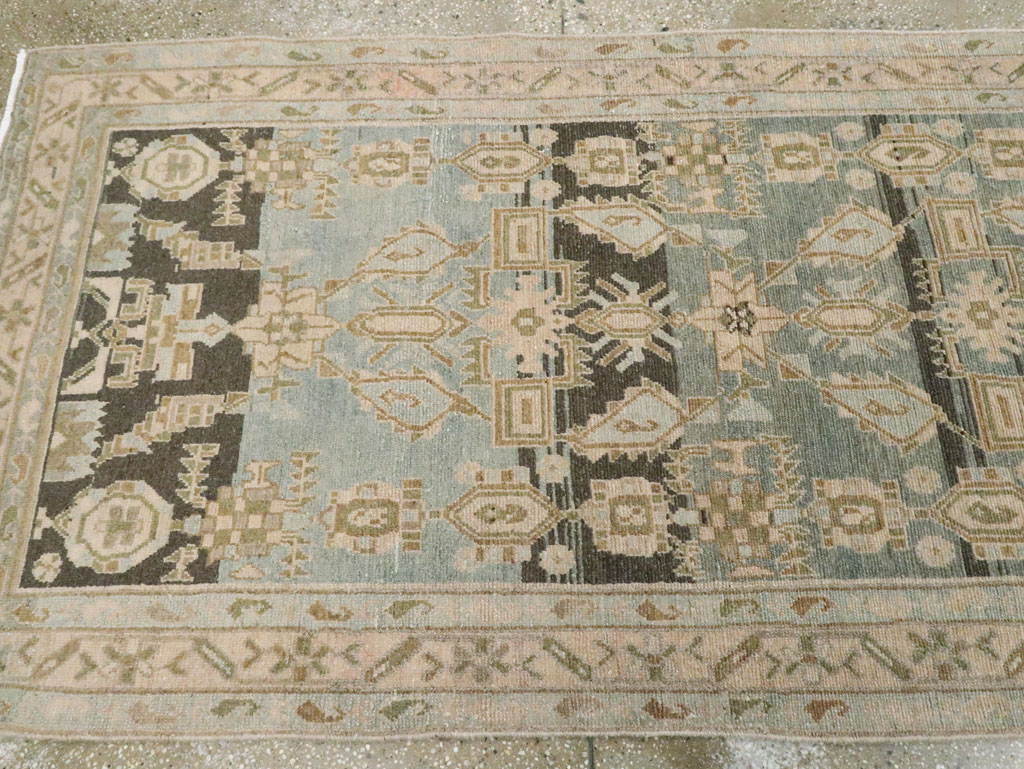 Vintage Persian Malayer Long Runner, No.28670 - Gss