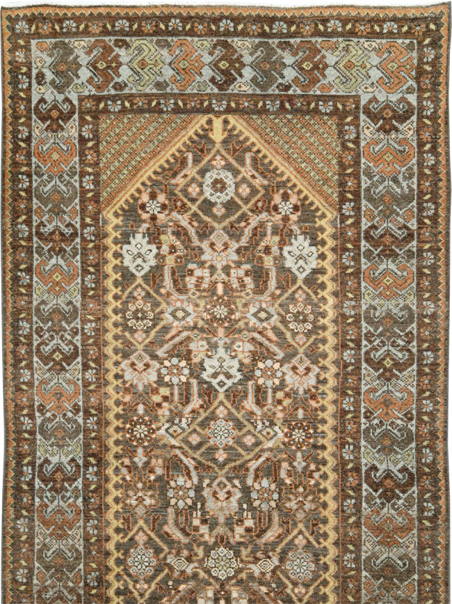 Antique Persian Malayer Runner, No.28671 - Gss