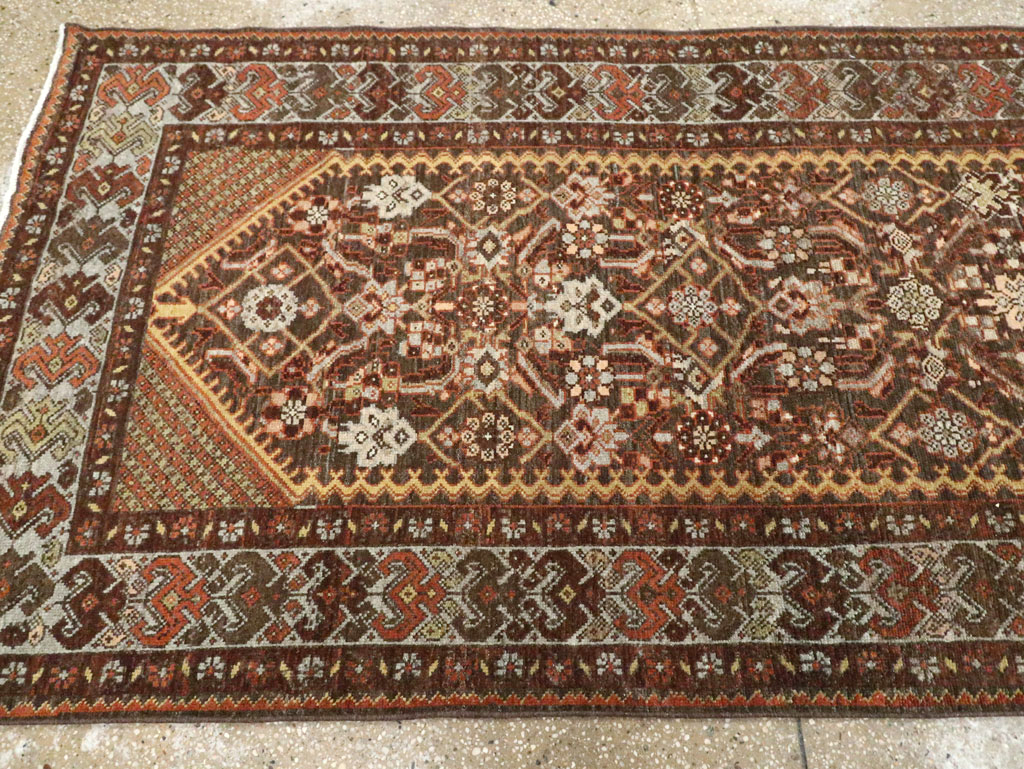 Antique Persian Malayer Runner, No.28671 - Gss