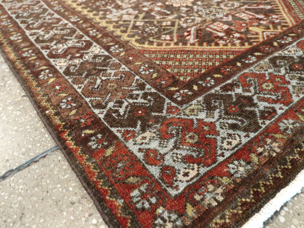 Antique Persian Malayer Runner, No.28671 - Gss