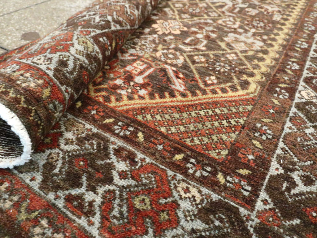 Antique Persian Malayer Runner, No.28671 - Gss