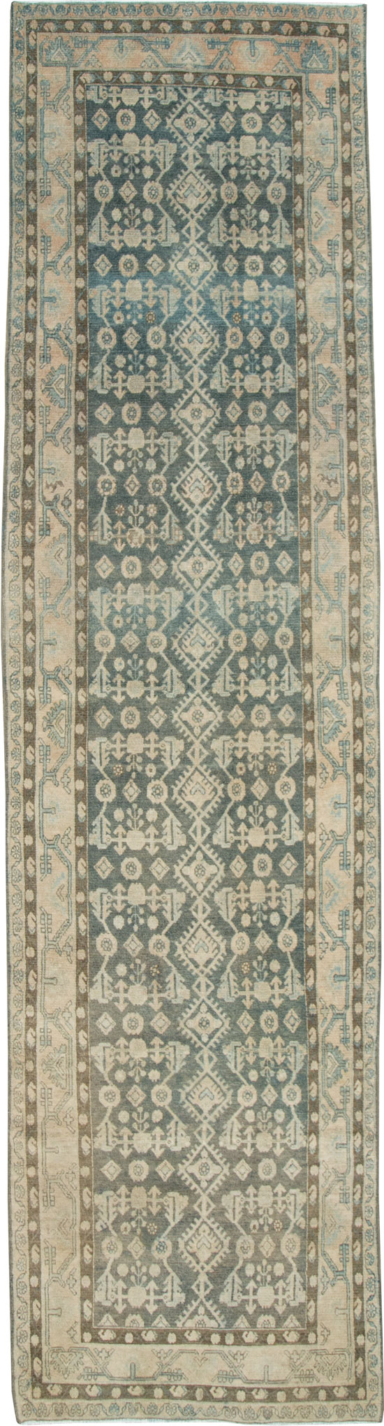Vintage Persian Malayer Runner, No.28673 - Gss