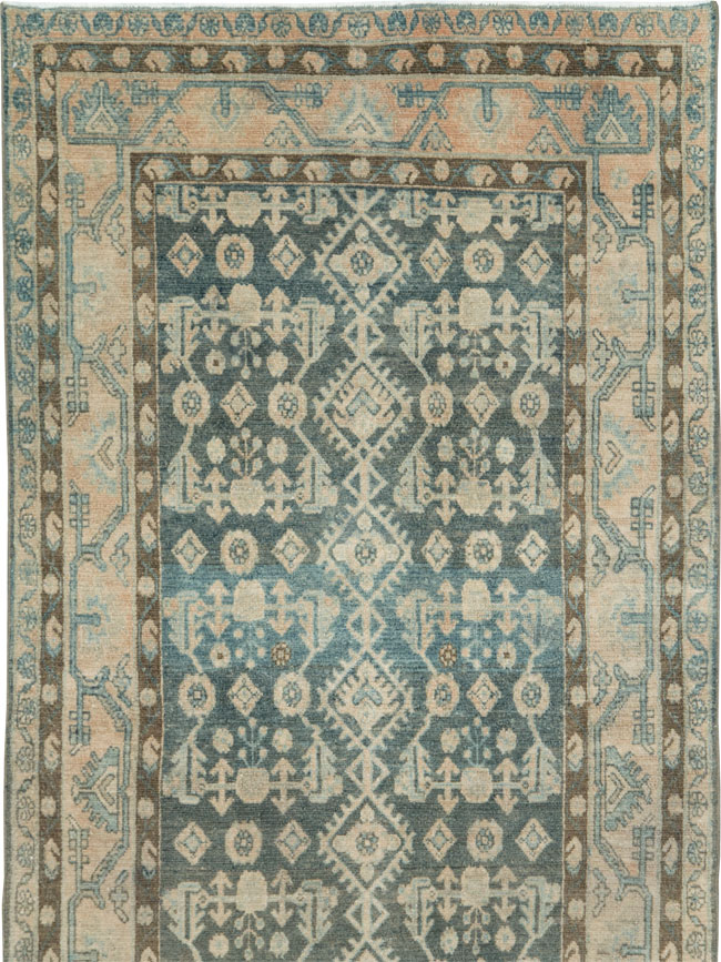 Vintage Persian Malayer Runner, No.28673 - Gss