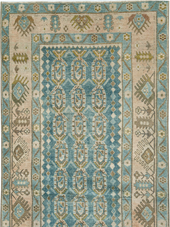 Vintage Persian Malayer Long Runner, No.28674 - Gss