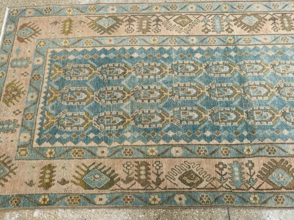 Vintage Persian Malayer Long Runner, No.28674 - Gss