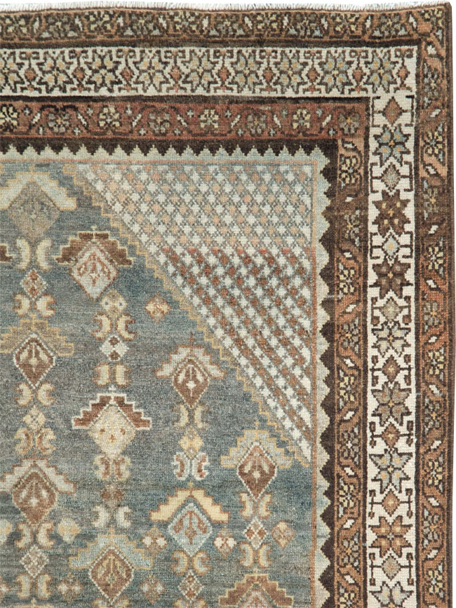 Antique Persian Malayer Runner, No.28677 - Gss