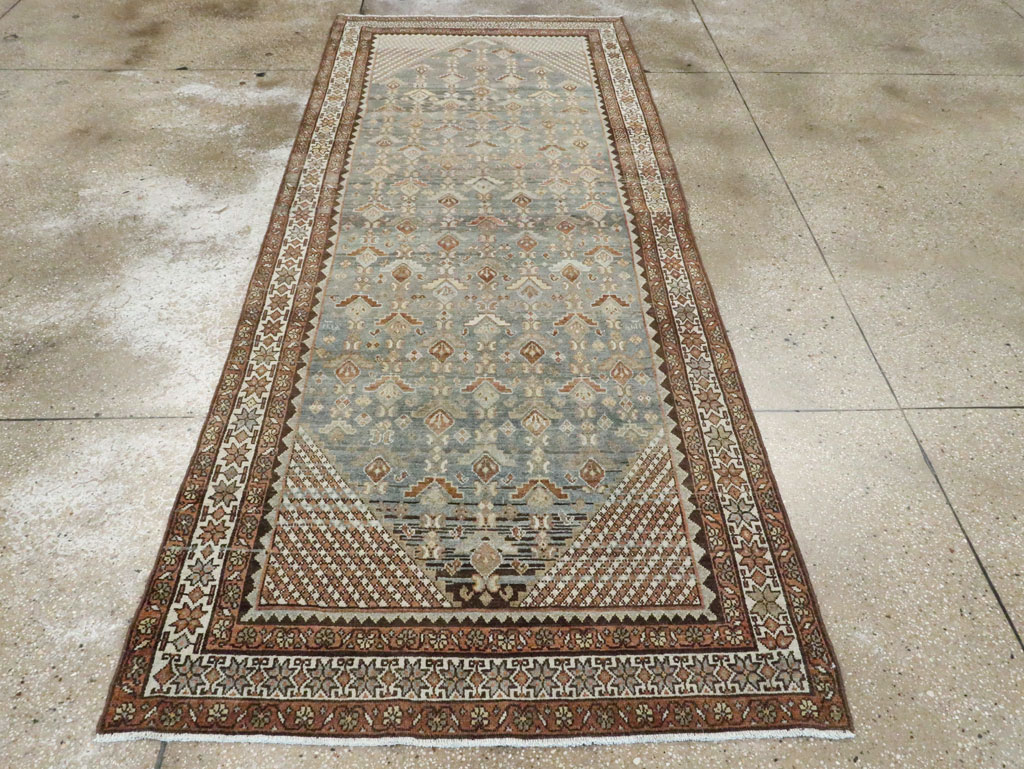 Antique Persian Malayer Runner, No.28677 - Gss
