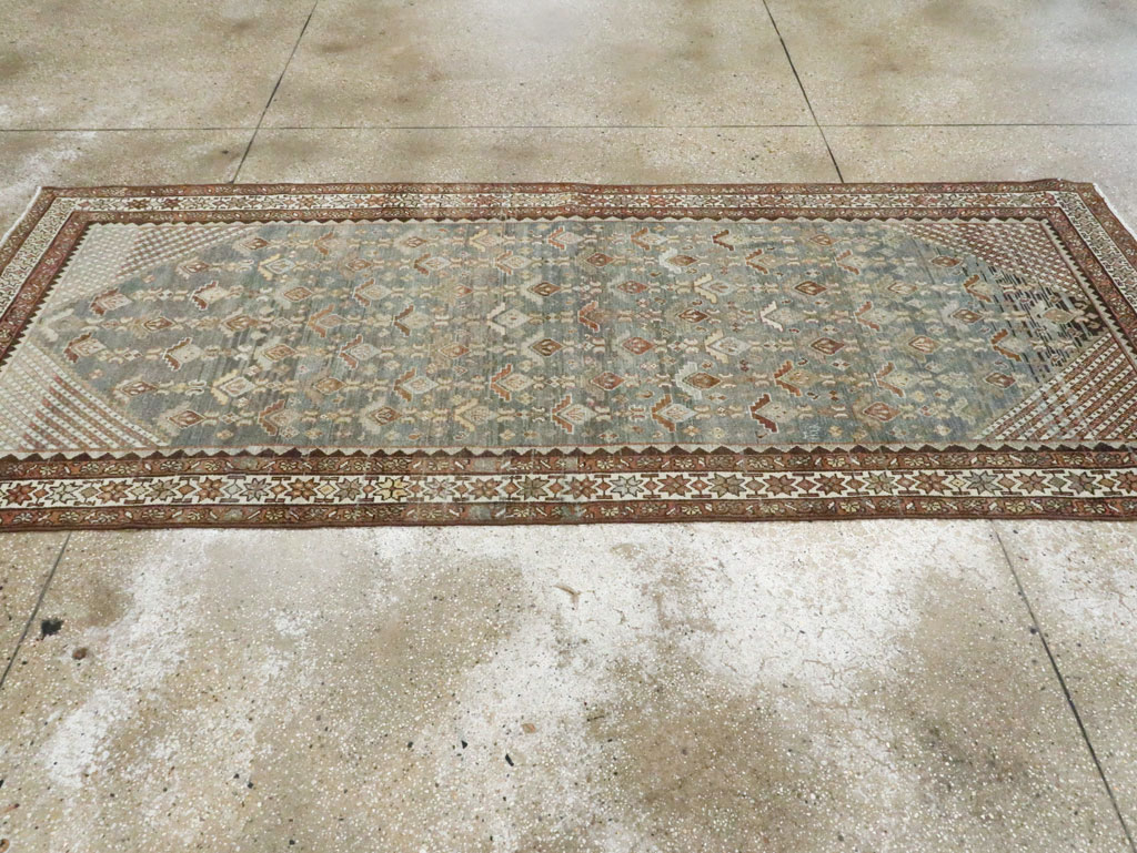 Antique Persian Malayer Runner, No.28677 - Gss