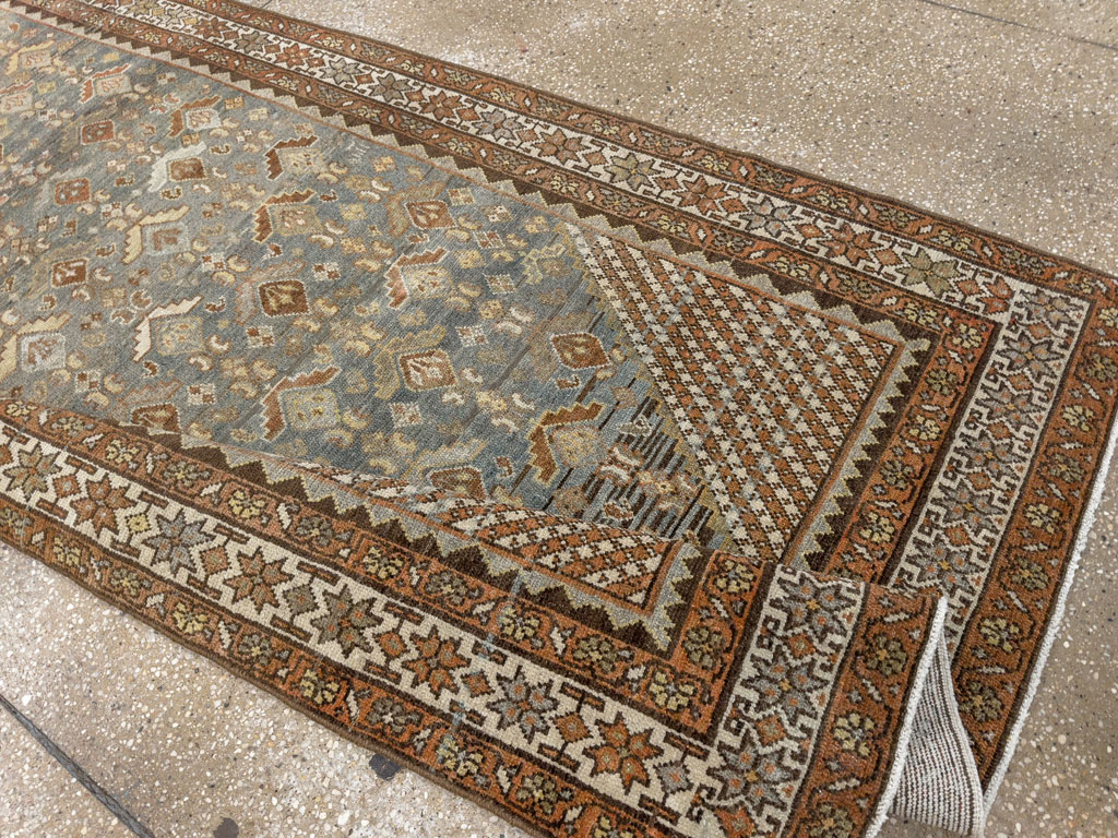 Antique Persian Malayer Runner, No.28677 - Gss