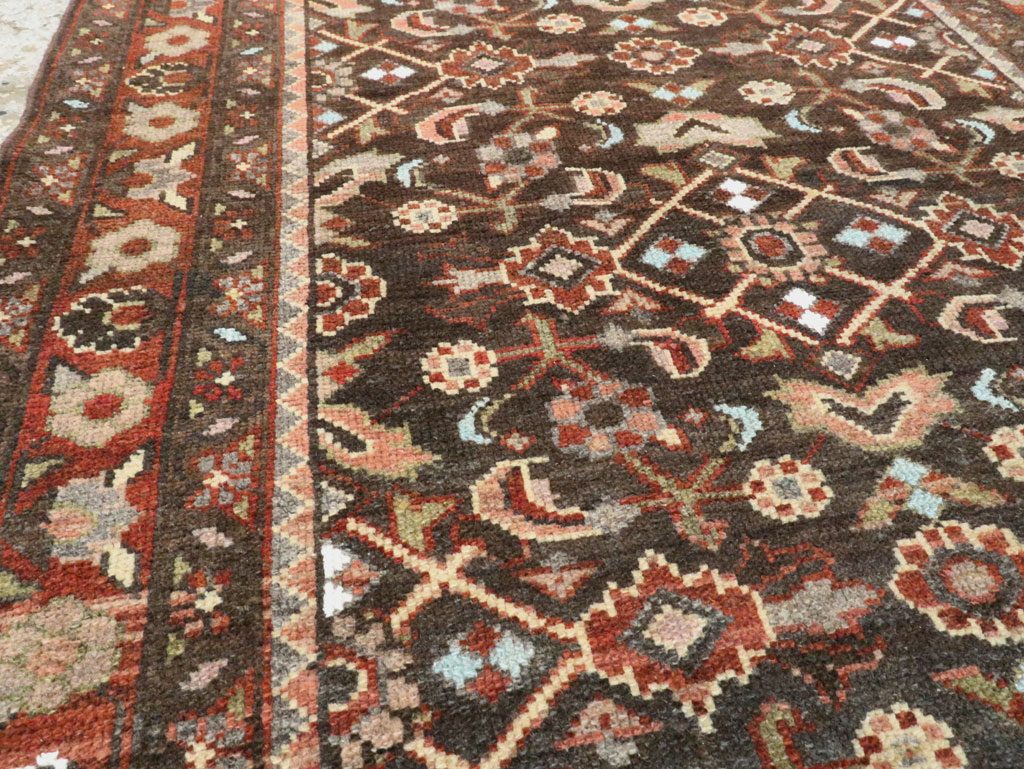 Vintage Persian Malayer Runner, No.28678 - Gss