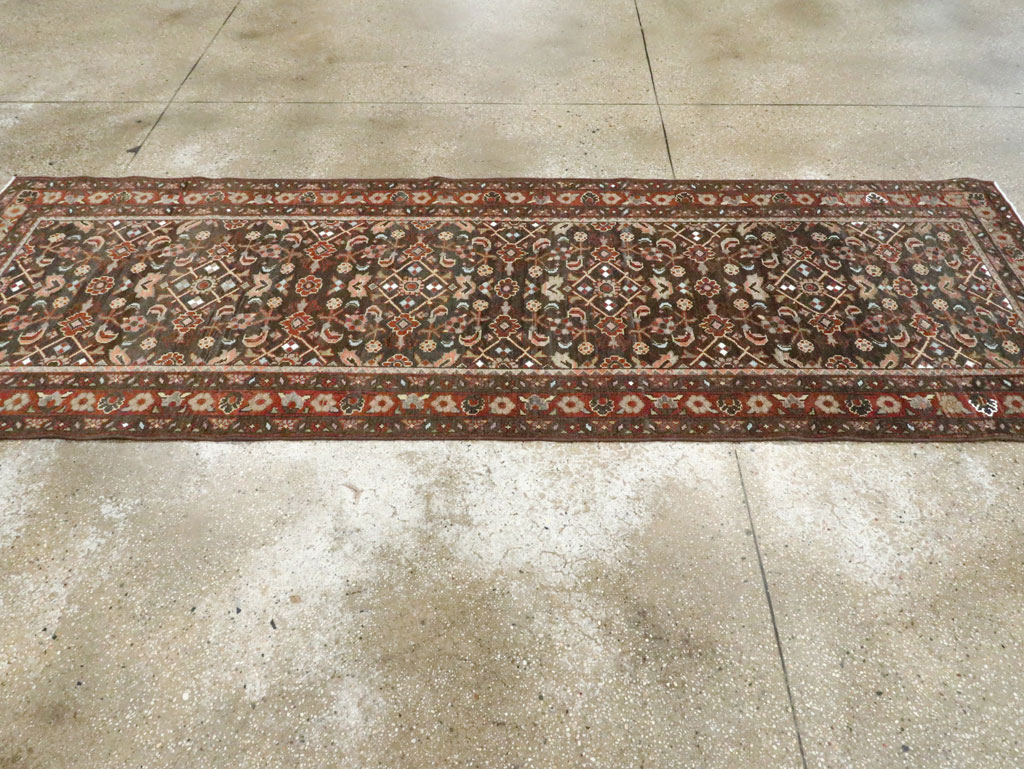 Vintage Persian Malayer Runner, No.28678 - Gss
