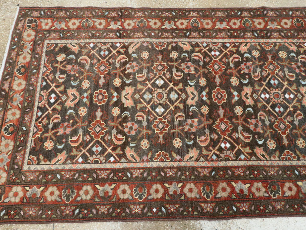 Vintage Persian Malayer Runner, No.28678 - Gss