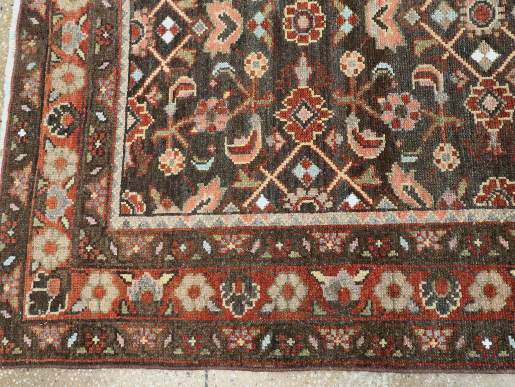 Vintage Persian Malayer Runner, No.28678 - Gss