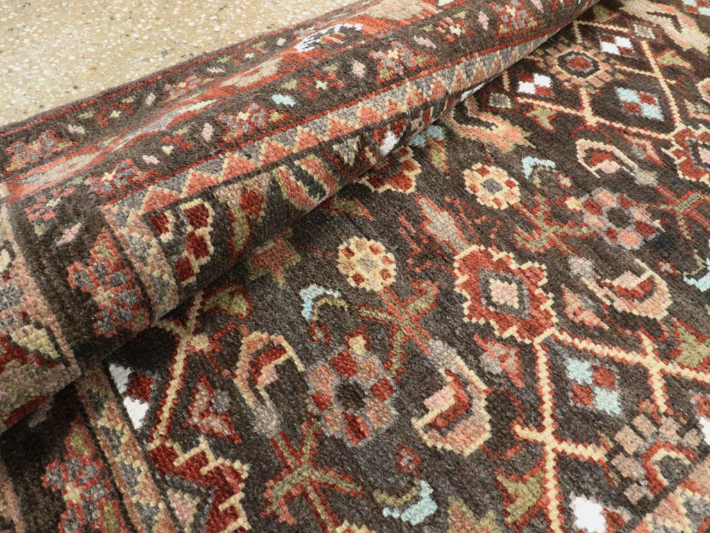 Vintage Persian Malayer Runner, No.28678 - Gss