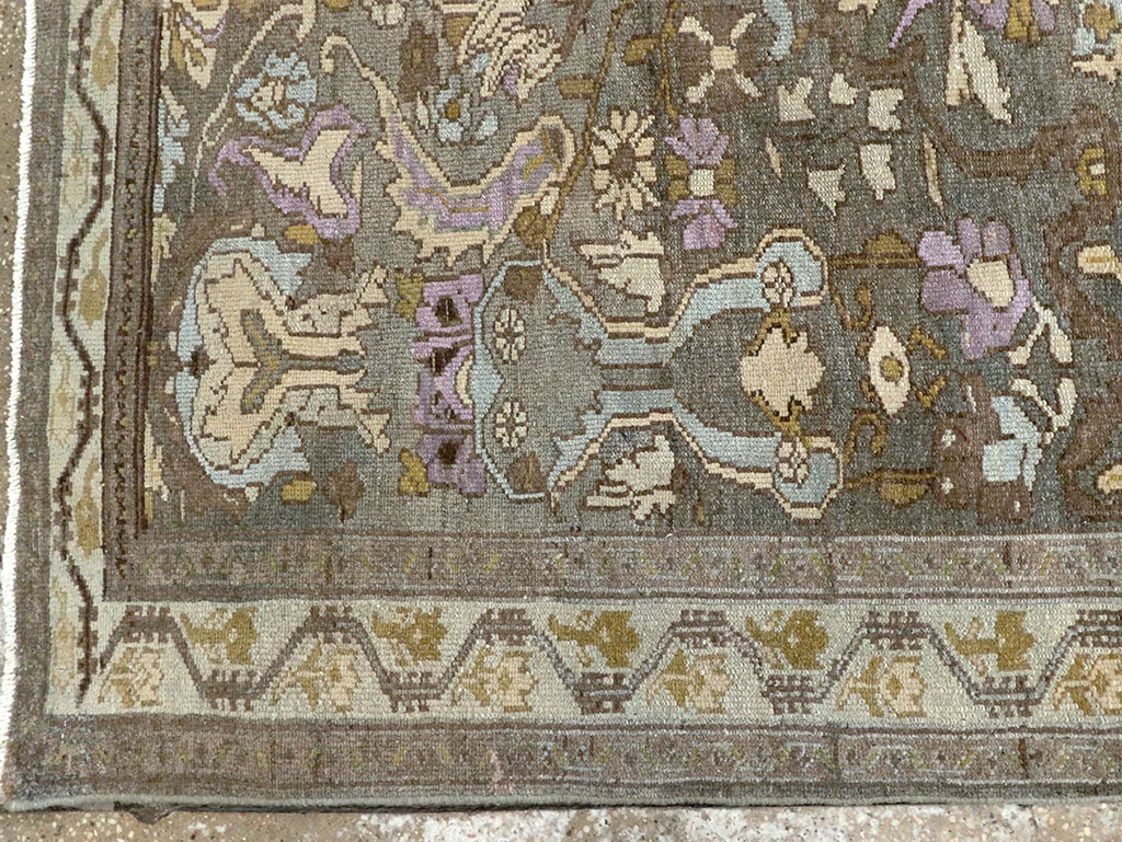 Antique Persian Malayer Runner, No.28679 - Gss