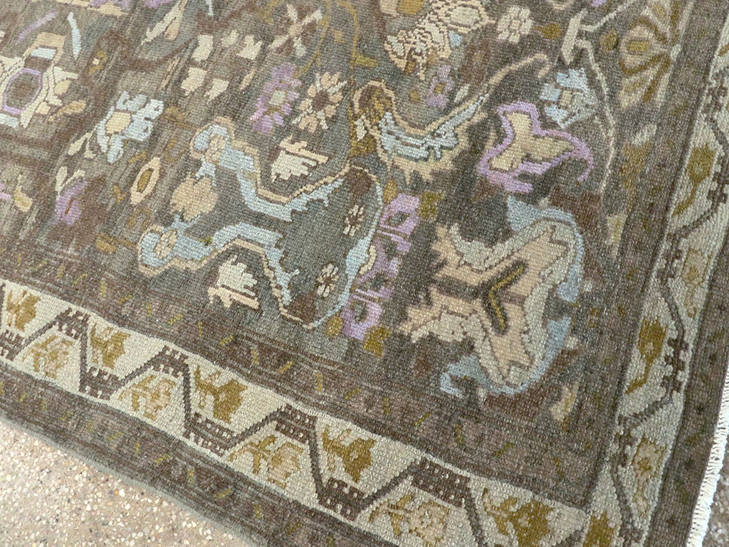 Antique Persian Malayer Runner, No.28679 - Gss