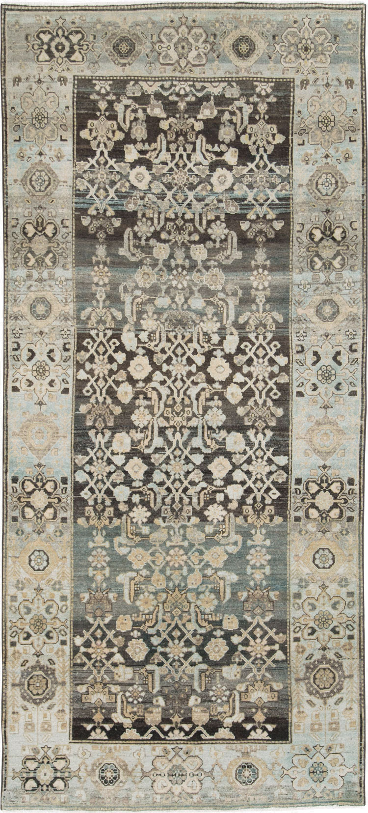 Vintage Persian Malayer Gallery Rug (Pair: 1 of 2), No.28684 - Gss