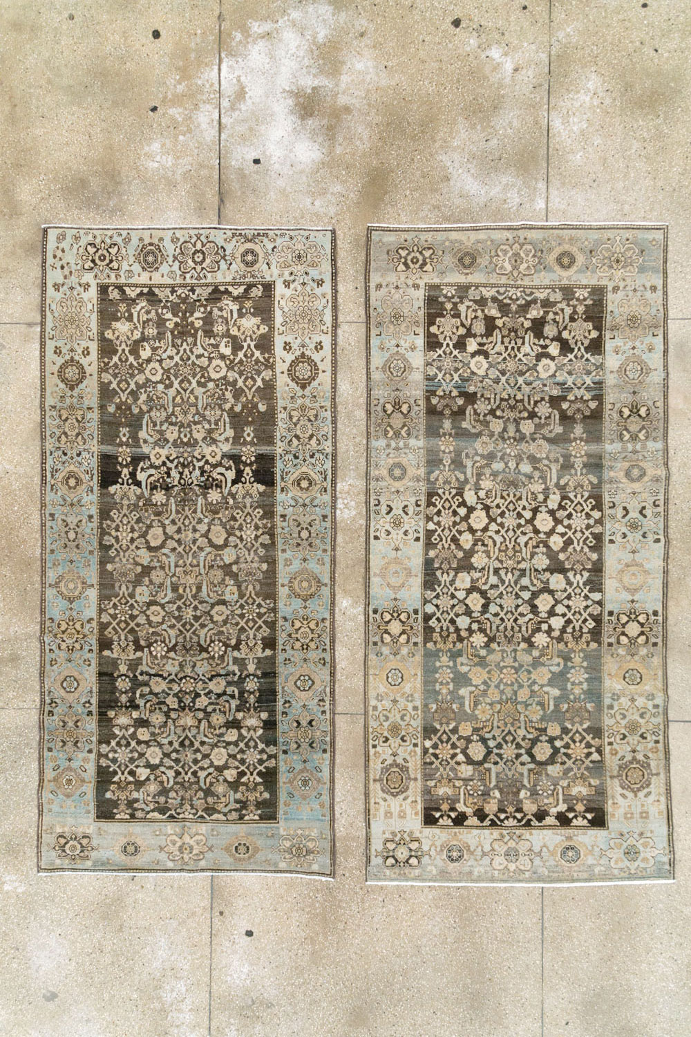 Vintage Persian Malayer Gallery Rug (Pair: 1 of 2), No.28684 - Gss